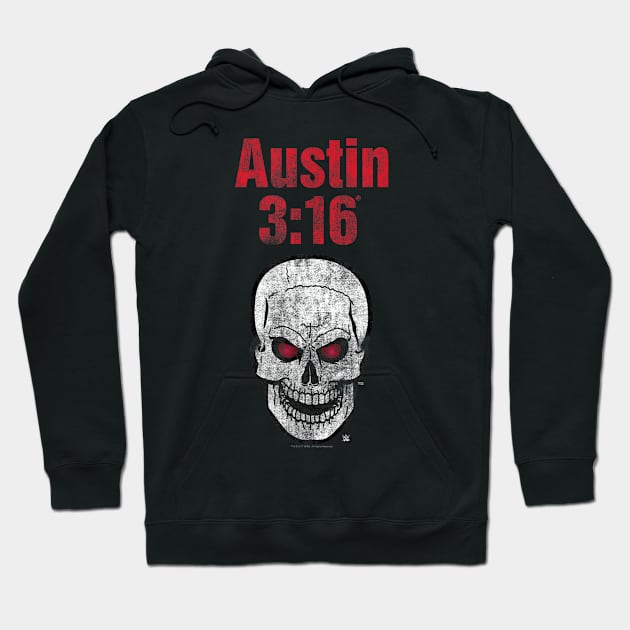 Stone Cold Steve Austin 316 Red Eyed Skull Hoodie by Holman